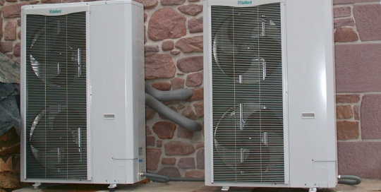 Sistema de climatización Vaillant con fan coil tipo split